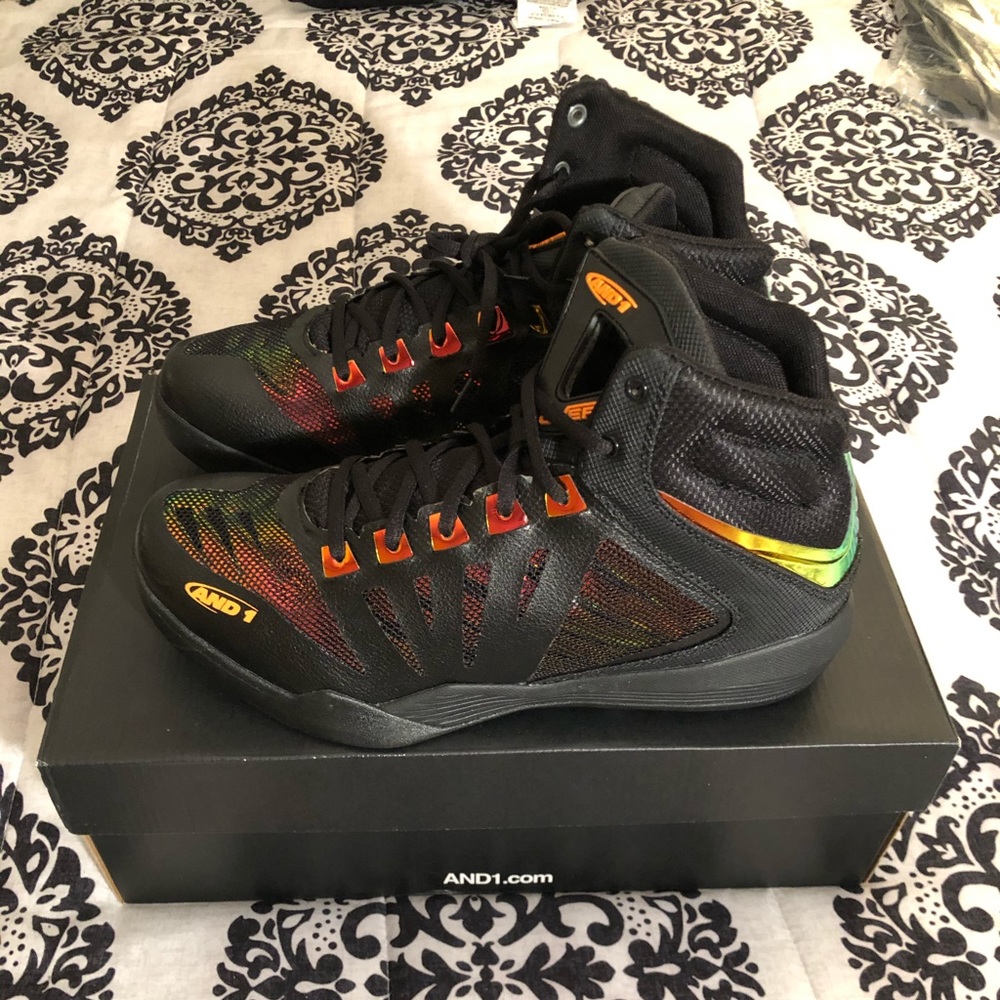 🛑 Exclusive AND 1 Men's Overdrive Basketball Shoe - Picture 4 of 7